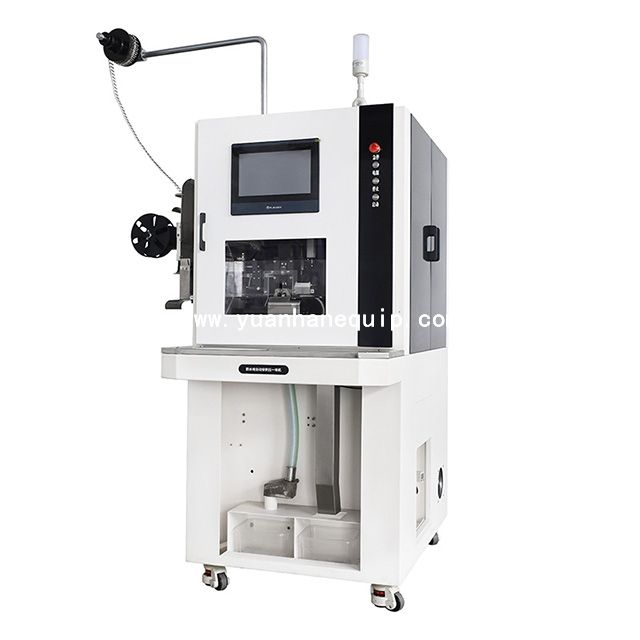 Semi-automatic Wire Strip and Seal-Crimp Machine