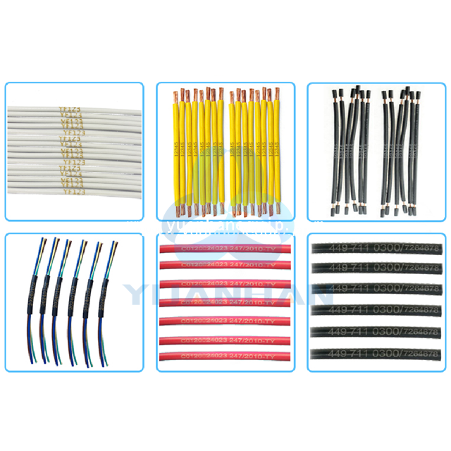 Full Servo Wire Laser Marking and Stripping Machine