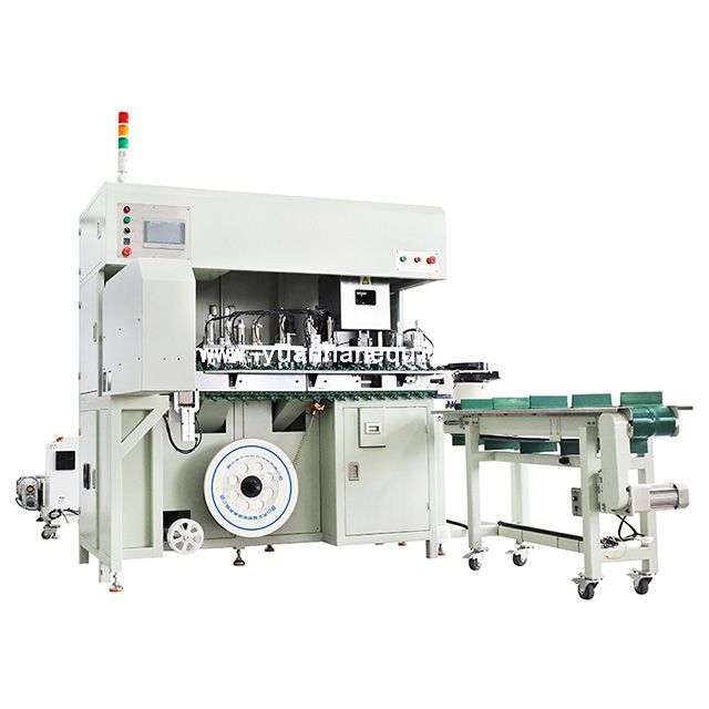 2-Pin Round Plugs Crimping Machine