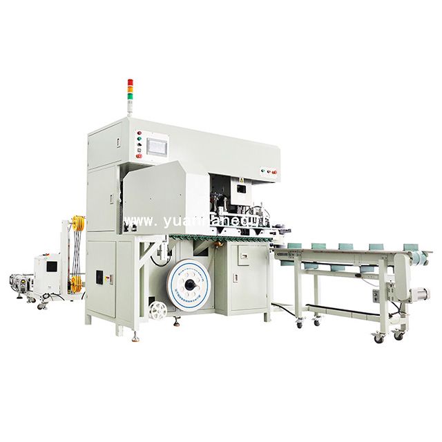 2-Pin Round Plugs Crimping Machine