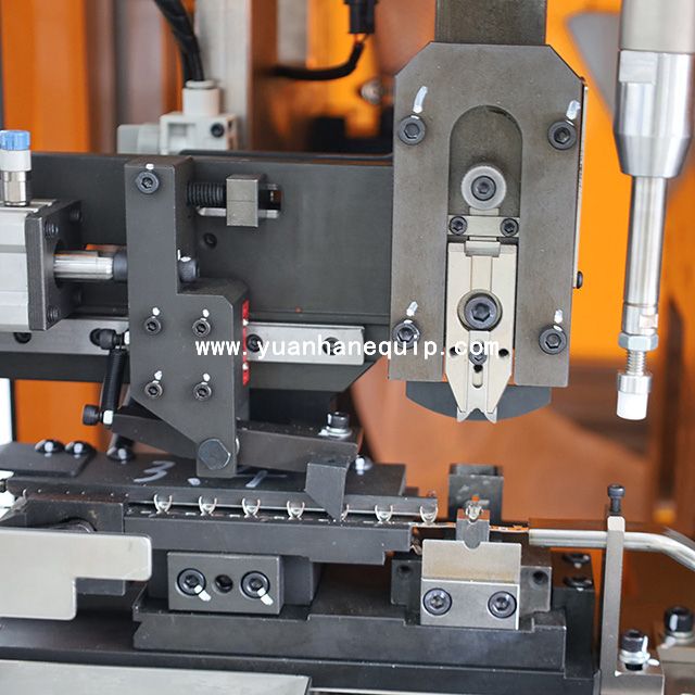 Two Wires Stripping and Rubber Seals Crimping Machine