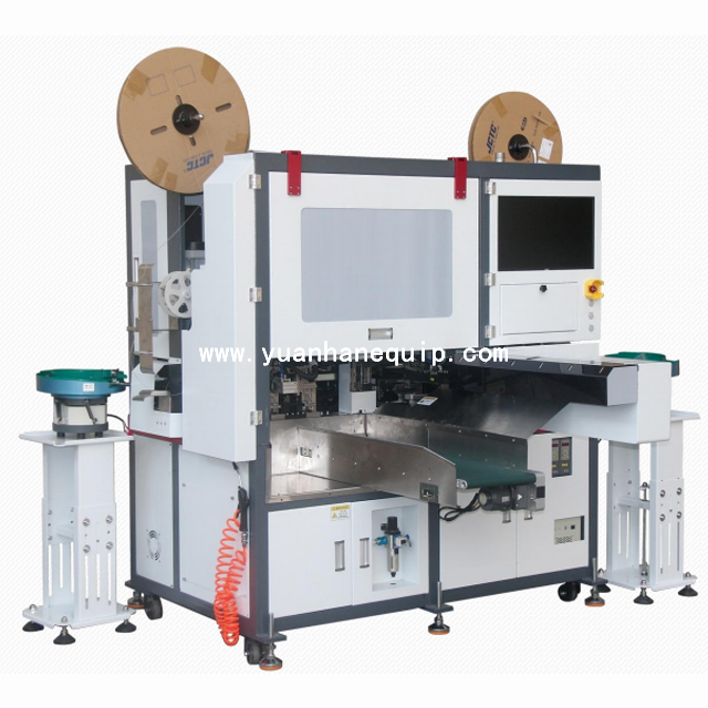 Flat Cable Two Sides Housing Connector Inserting Machine