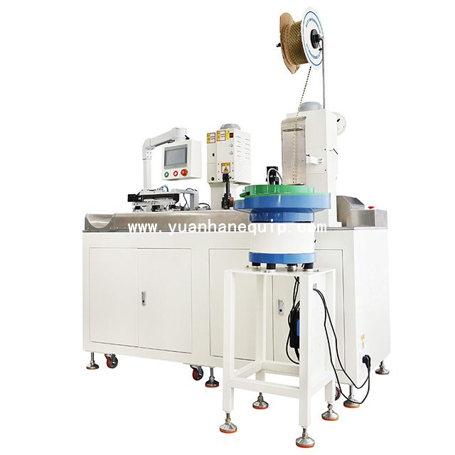 Thermal Protector Crimping and Housing Connector Inserting Machine