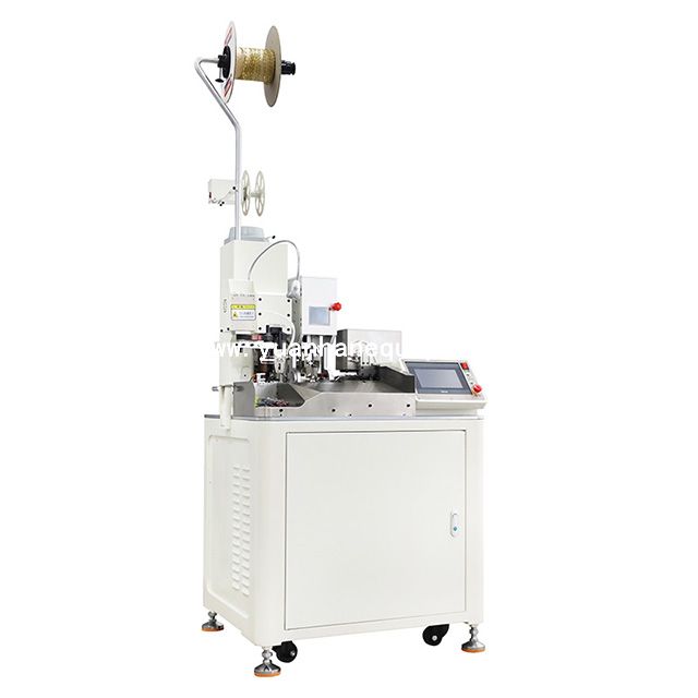 Wire Single End Crimping or Rubber Seals Inserting Machine