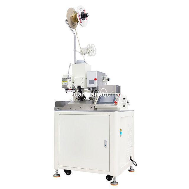 Wire Single End Crimping or Rubber Seals Inserting Machine