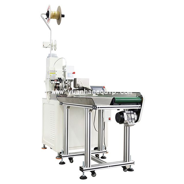 Wire Single End Crimping or Rubber Seals Inserting Machine