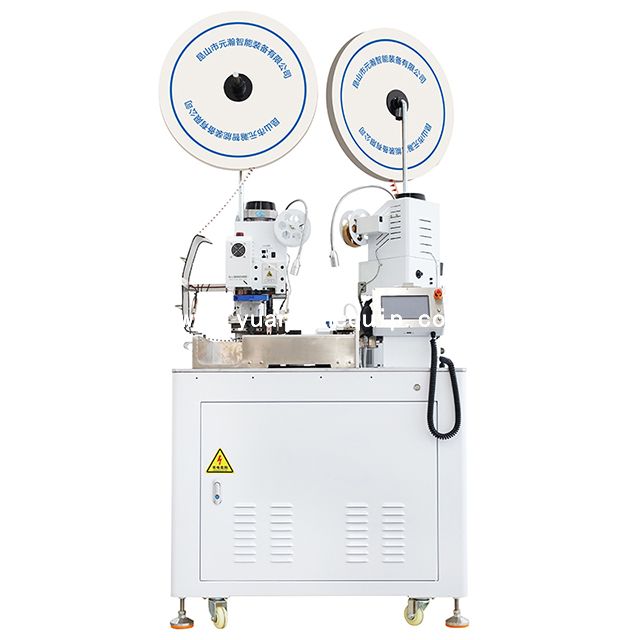 Cable Ring Terminals and Protective Sleeve Terminals Crimping Machine 
