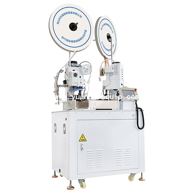 Cable Ring Terminals and Protective Sleeve Terminals Crimping Machine 