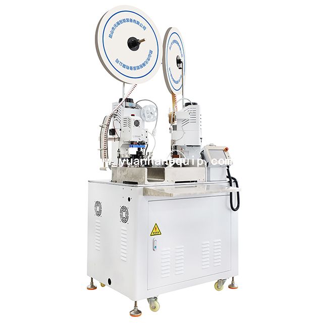Cable Ring Terminals and Protective Sleeve Terminals Crimping Machine 