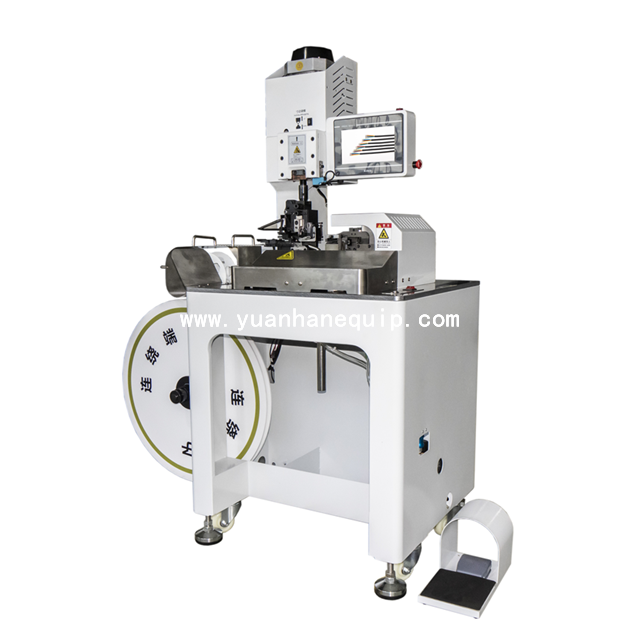 Cable Core Wires Stripping and Crimping Machine