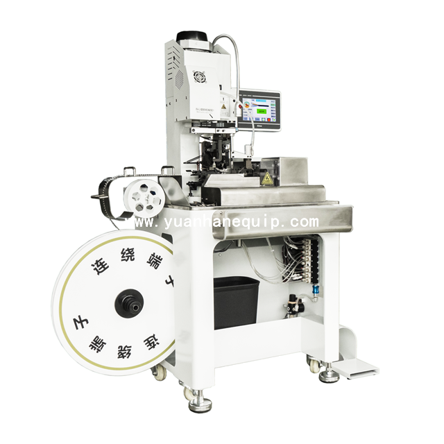 Cable Core Wires Stripping and Crimping Machine