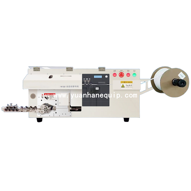Desktop Fully Automatic Wire Number Tube Threading Machine