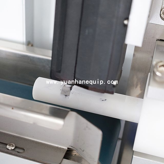Automated Tube Cutting Machine with Inkjet Printer
