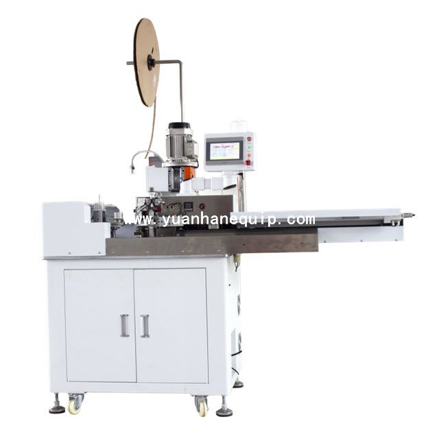 Five Wires Terminal Crimping and Tinning Machine
