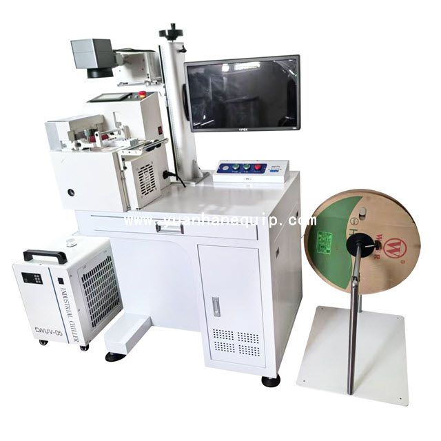 Automatic Tube Cutting and UV Laser Marking Machine