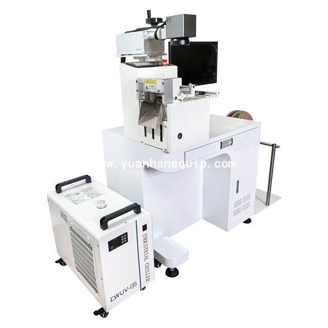 Automatic Tube Cutting and UV Laser Marking Machine