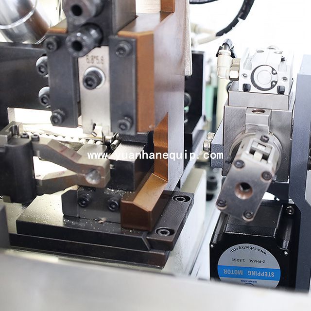 Fully Automatic Vibration Plate Feeding Two Sides Crimping Machine