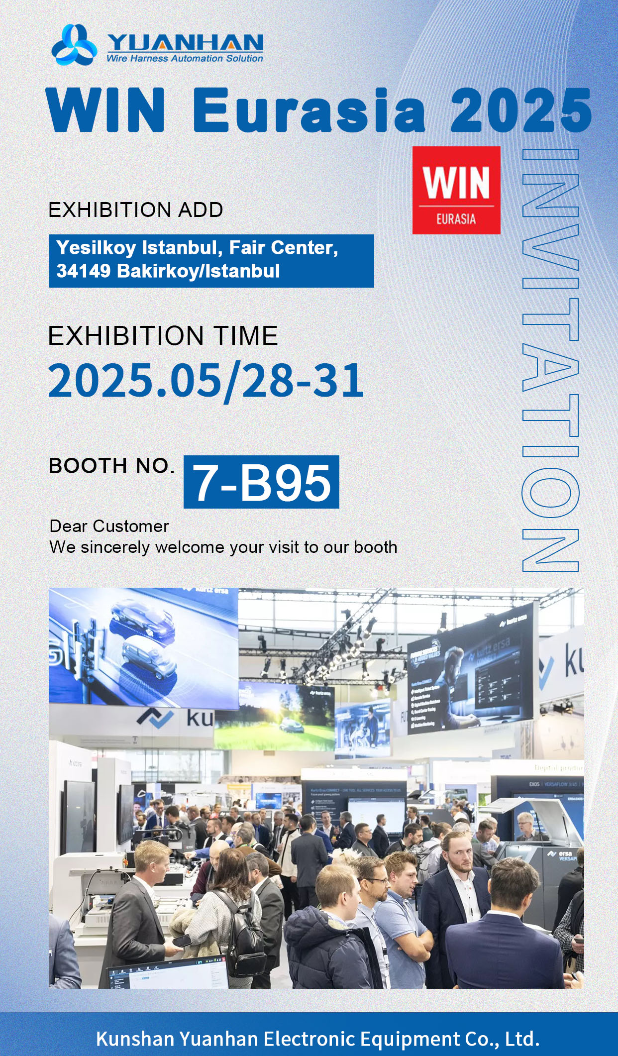 Kunshan Yuanhan at WIN EURASIA 2025 Turkey