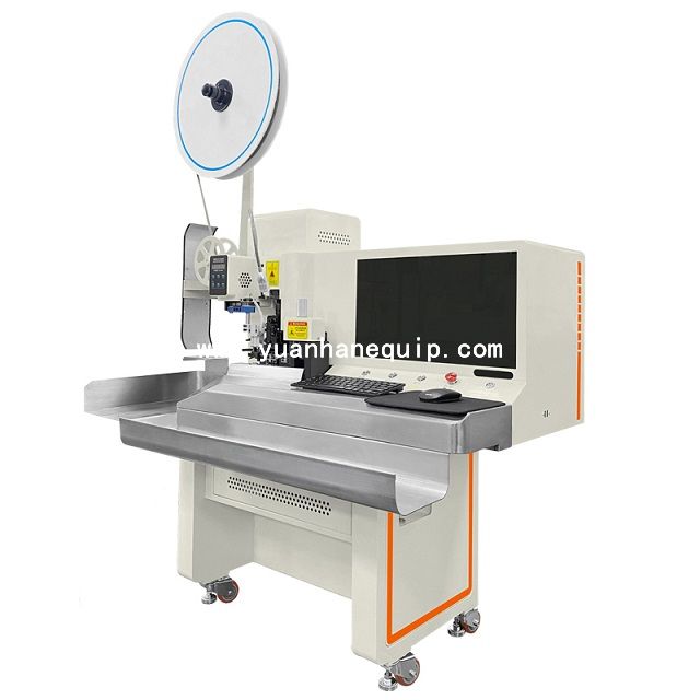 Multi-core Cable Stripping and Crimping Machine with MES