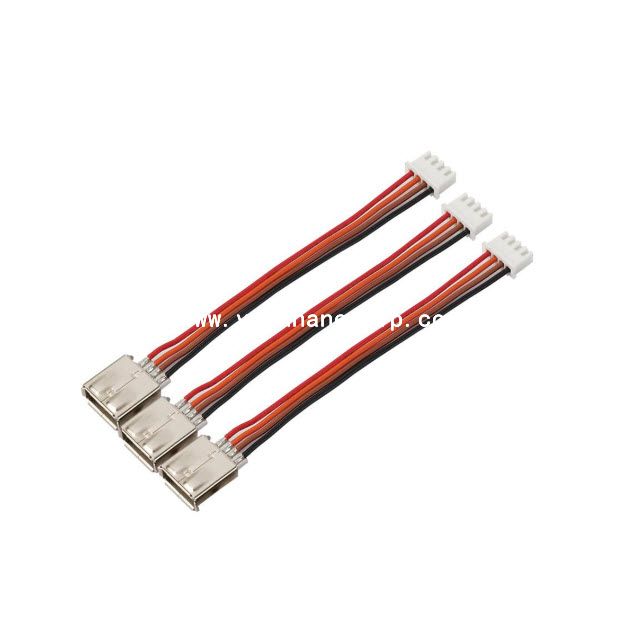 Wire Housing Connector Inserting and USB Soldering Machine