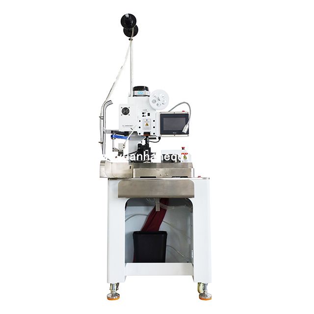 Cable Core Wires Stripping and Crimping Machine