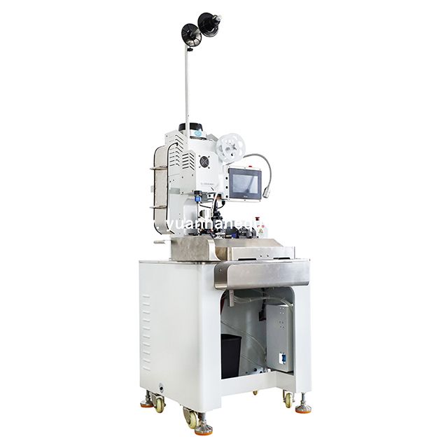 Cable Core Wires Stripping and Crimping Machine