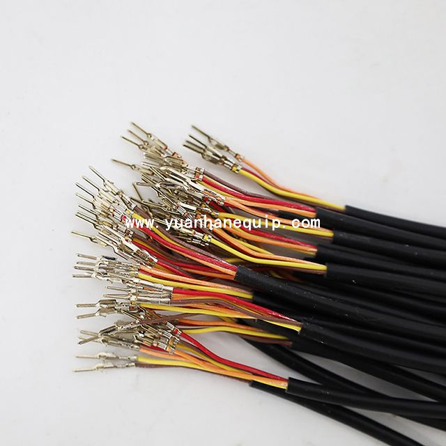 Cable Core Wires Stripping and Crimping Machine