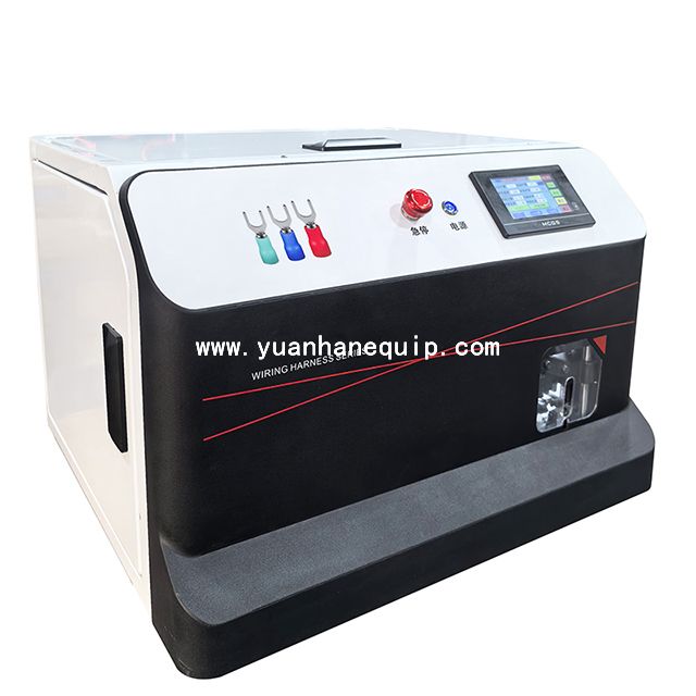 Wire Stripping and Pre-insulated Terminal Crimping Machine