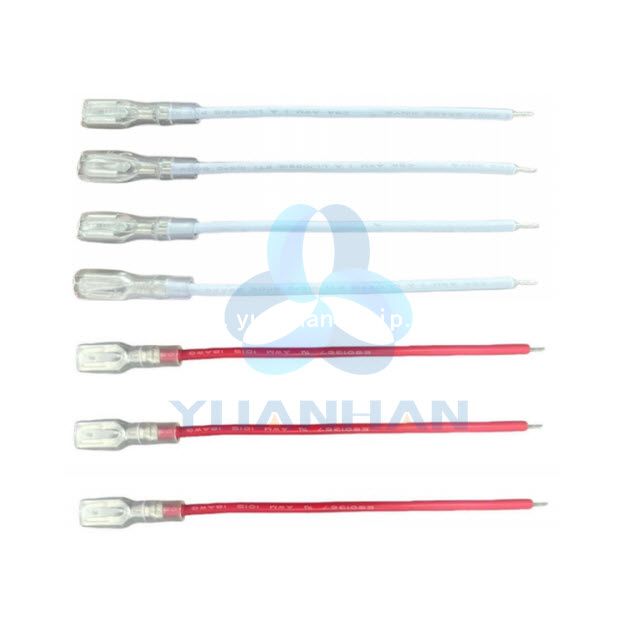 Wire Single End Crimping Protective Sleeves Inserting and Tinning Machine YH-CHTZX01