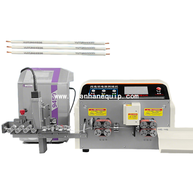 Automatic Wire Marking and Stripping Machine