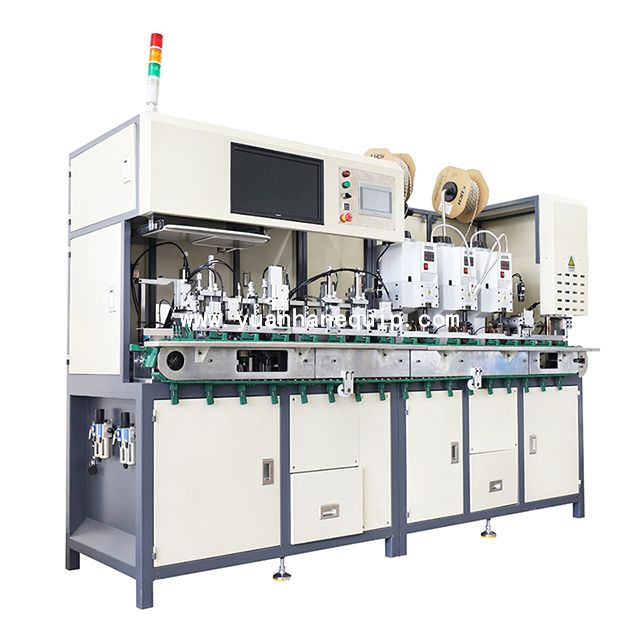 Wire Stripping Crimping PVC Sleeve Inserting and Shrink Tube Inserting Machine