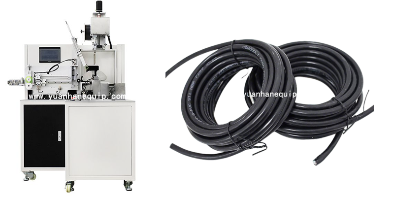 Automatic Meter Counting Wire Winding & Tying Machine