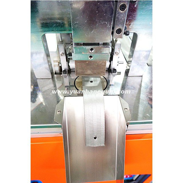 Ultrasonic Woven Tape Cutting and Punching Machine