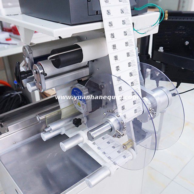 Wire Label Printing and Folding Machine with IPC