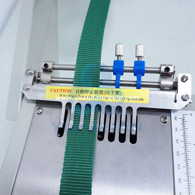 Hot and Cold Webbing Tape Cutting Machine