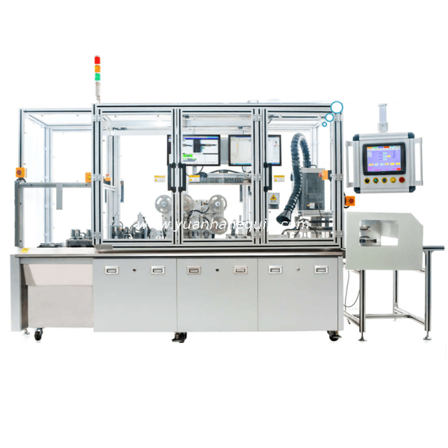 Automatic Cable Braid Brushing and Copper Foil Wrapping Machine
