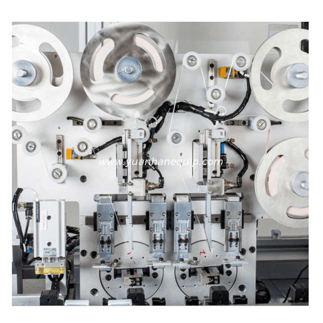 Automatic Cable Braid Brushing and Copper Foil Wrapping Machine