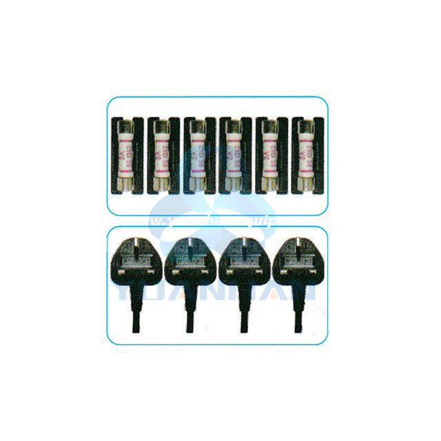 Automatic British Plug Fuse & Plug Cover Mounting Machine