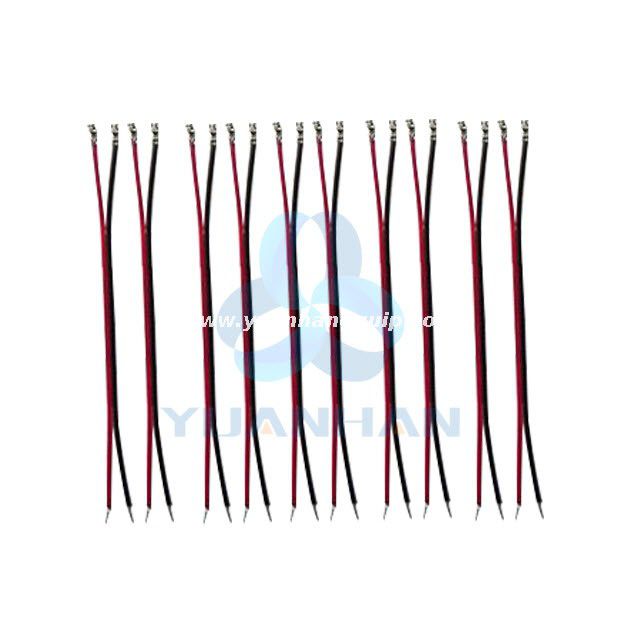 Twin Parallel Wires Stripping and Crimping Machine