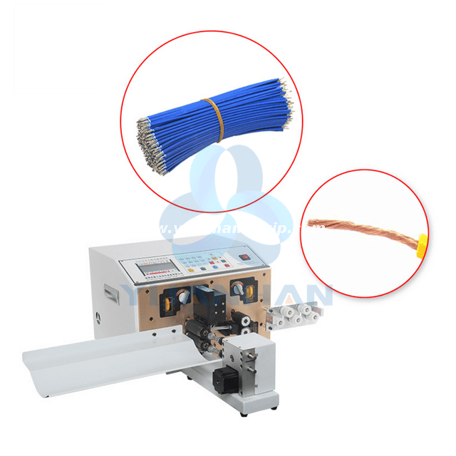 Fully Automatic Four-wire Cutting and Stripping Machine