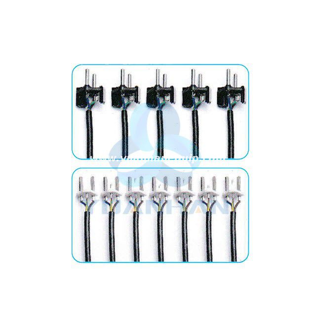 Semi-automatic France Power Cord Plugs Making Machine