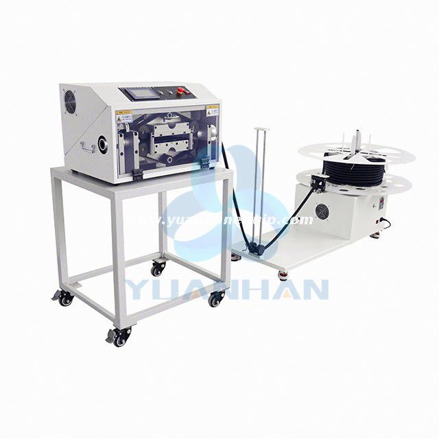 Automatic Convoluted Pipe Cutting Machine + Tube Feeding Machine
