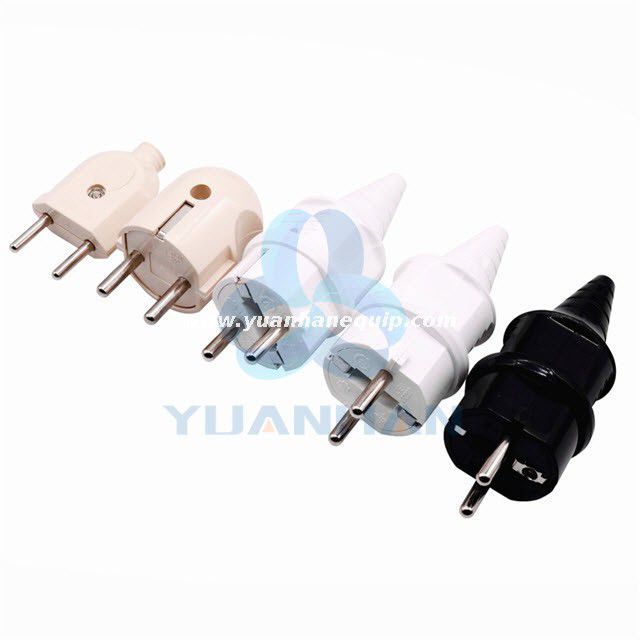 Semi-automatic France Power Cord Plugs Making Machine