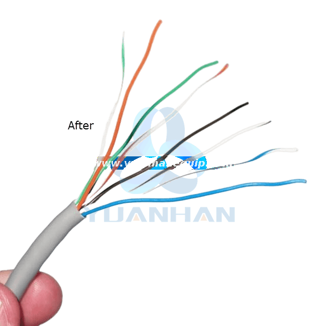 Networking Cable Straighten/Untwist Machine