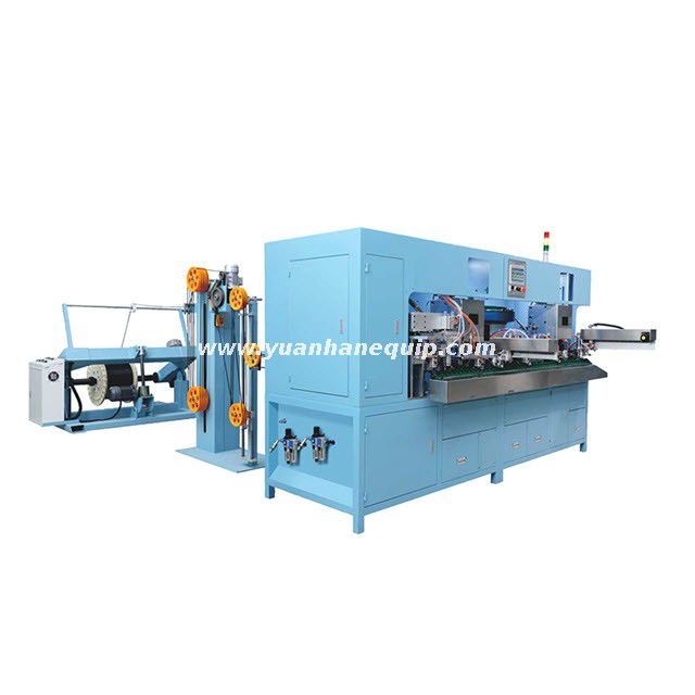Fully Automatic 2-pin Flat Plug Inserts Crimping Machine