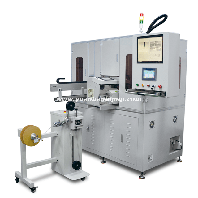 Automatic Coaxial Cable IPEX Crimping Termination Machine