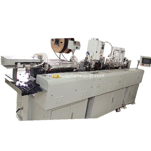 Multi-core Cable Crimping and Shrinkable Tube Inserting Machine