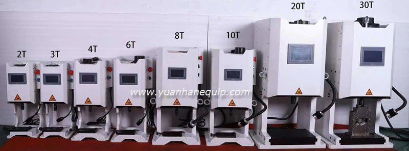 Servo Motor Driven Cable Lugs Crimping Machine 