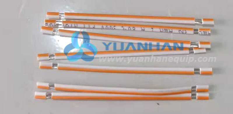 Automatic Twin Parallel Wire Cutting and Semi-stripping Machine 