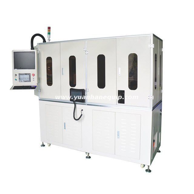 Coax Cable Cutting Stripping Crimping and Soldering Machine